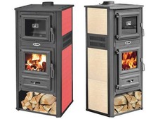 Stufa a Legna in Acciaio e