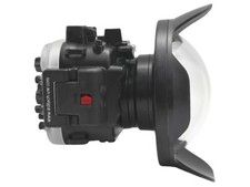 Meikon Seafrogs Custodia subacquea per fotocamera Canon EOS M6 con Domeport 6''