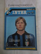 #INTER FOOTBALL CLUB N 9  1980