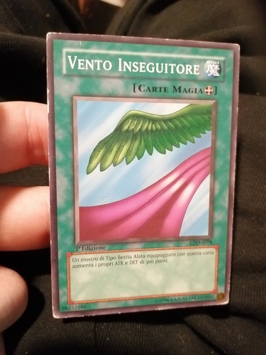 Carta yugioh vento inseguitore - carta,