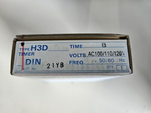 Omron timer h3d ac100 - omron, ac100/110/120v