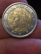 2 EURO DANTE ALIGHIERI  ANNO 2012 - REPUBBLICA ITALIANA 