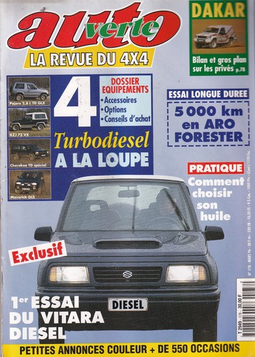 Auto verte 178 vitara - auto, n°178