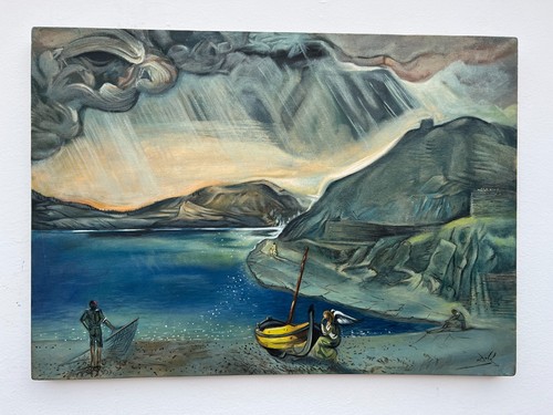 Quadro olio tela - olio,