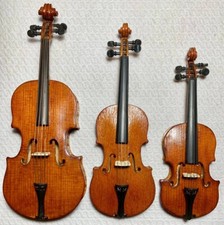 Strumenti musicali in miniatura radica e argento