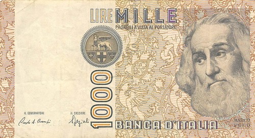 Italy 1000 lire - ,
