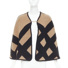 Poncho coperta con mantella