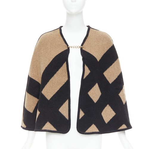 Poncho coperta con mantella
