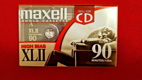 Audiocassette maxell ii - audiocassette, ►maxell
