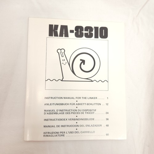 Manuale istruzioni per - , ka-8310