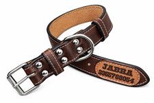  COLLARE IN CUOIO PER CANE