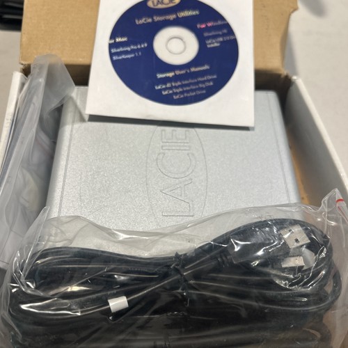 Lacie 250gb external quadra - external,
