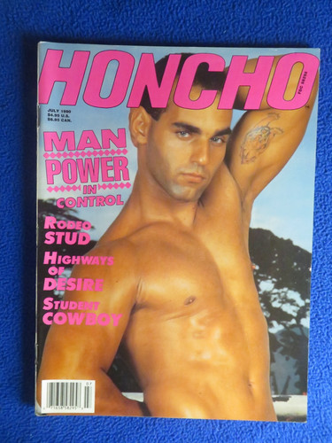 Honcho gay themed magazine - honcho,