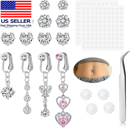 Piercing pancia finta oro