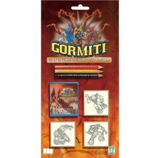 GORMITI - Timbri in legno + 3 matite GIOCHI PREZIOSI Giocattolo bambino Regalo