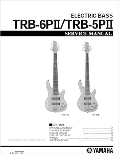 Yamaha trb 6pii 5pii - trb-6pii, basso