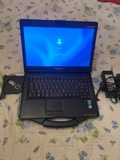 Pc Notebook Panasonic Toughbook  cf-53 16/256 windows7/10 Diagnosi Mappe