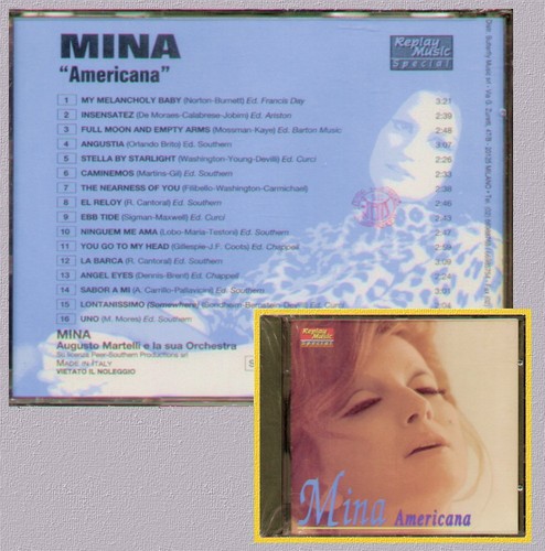 Mina americana cd - "americana, sigillato