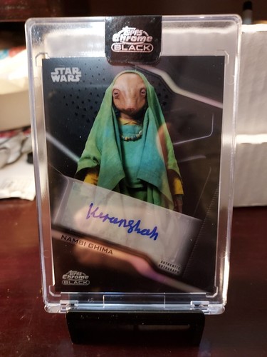 Star wars topps chrome - star,