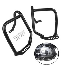 Black Engine Guard Crash Bars
