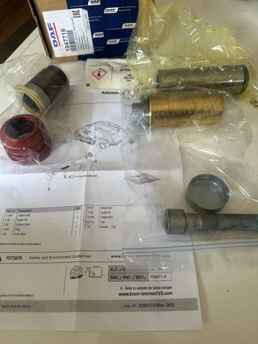 Kit perno scorrimento - di, pinza