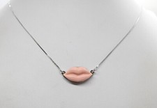 COLLANA ARGENTO LABBRA LOLITA