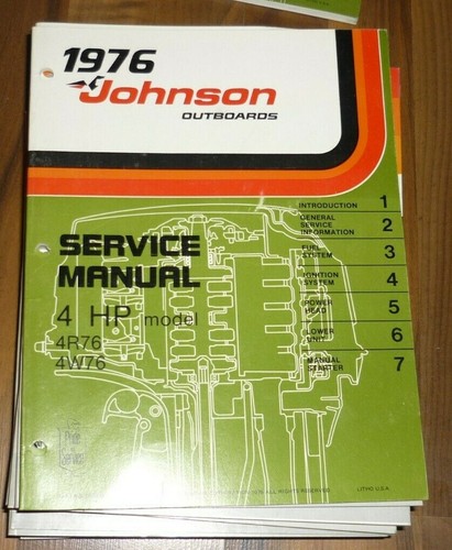 Johnson 1976 motore - johnson, 1976!