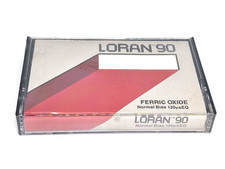 Nastro audiocassetta vuoto LORAN C 90 (sigillato) NUOVO