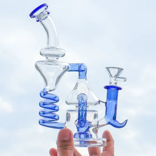 Glass coil tornado - 9'',