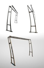 Roll bar (tendalino) struttura in acciaio inox per barca o gommone.