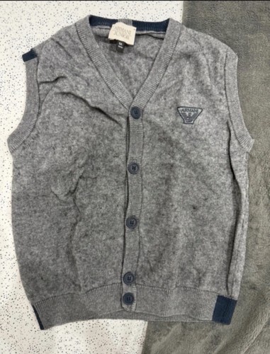 Armani junior gilet cardigan - armani,