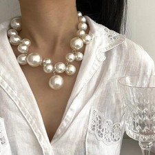 COLLANA GIROCOLLO DONNA PERLE