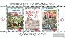 Romania Block309 (completa edizione) MNH 1998 BriefmarkenausstellungISRAEL