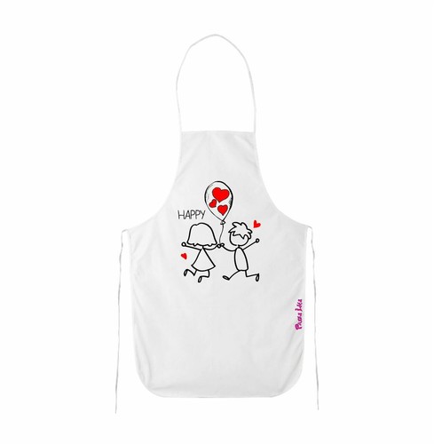 Grembiule bianco cucina - bianco,
