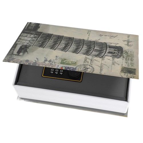 Scatola porta libri con codice