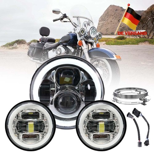 Faro led omologato - 7", +