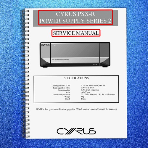Cyrus psx power - psx-r,