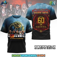 T-shirt Scorpions Rock Band -