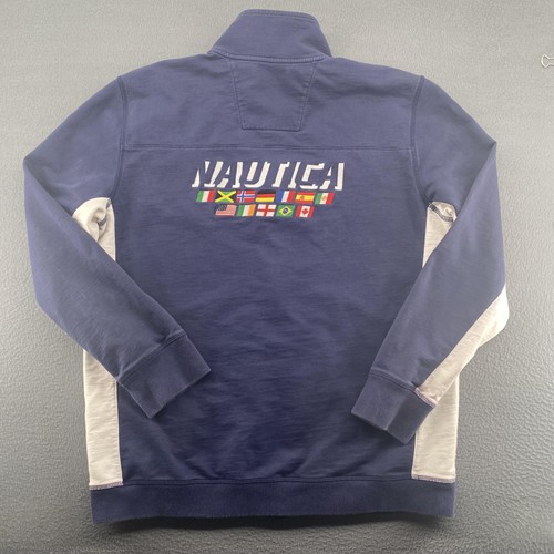 Felpa nautica uomo blu - nautica,