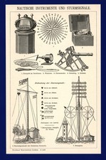 Stampa anno 1896 - palo di