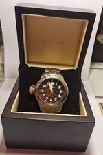 OROLOGIO NAUTICA WR 200M/660FT/DATA/GIAPPONE/CASSA TITANIO DESTRO/MOV. QUARZO