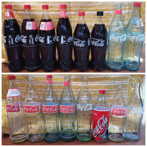 Coca cola bottiglie litro - coca,