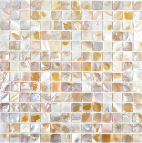 Mosaico tegola conchiglia - mosaico,