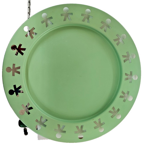 Alessi vassoio girotondo verde - girotondo,
