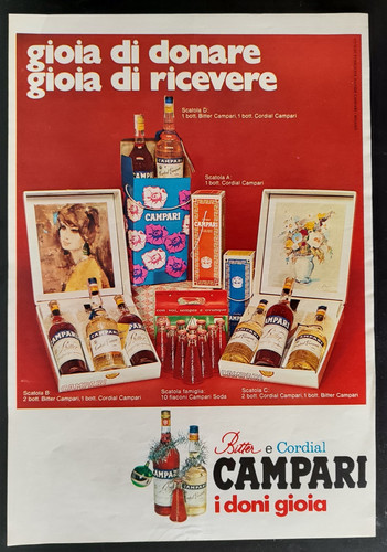 Bitter campari cordial - bitter,