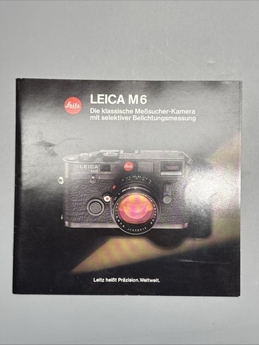 Brochure depliant leitz leica - brochure,