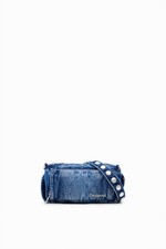 Borsa Tracolla denim borchie