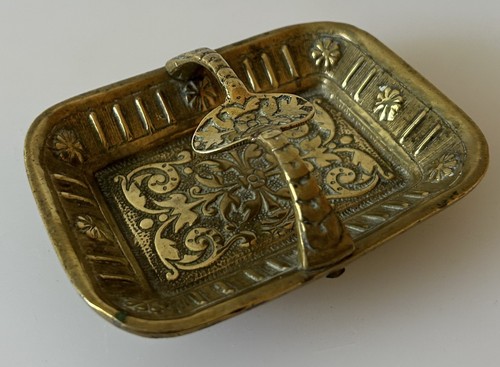 Vintage brass ashtray the - ashtray, in