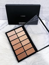MAC Fondotinta Copertura Completa x 12 Palette, Full Size Totale 1oz/30g, Nuovo con Scatola