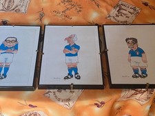 Quadretti con disegni a firma